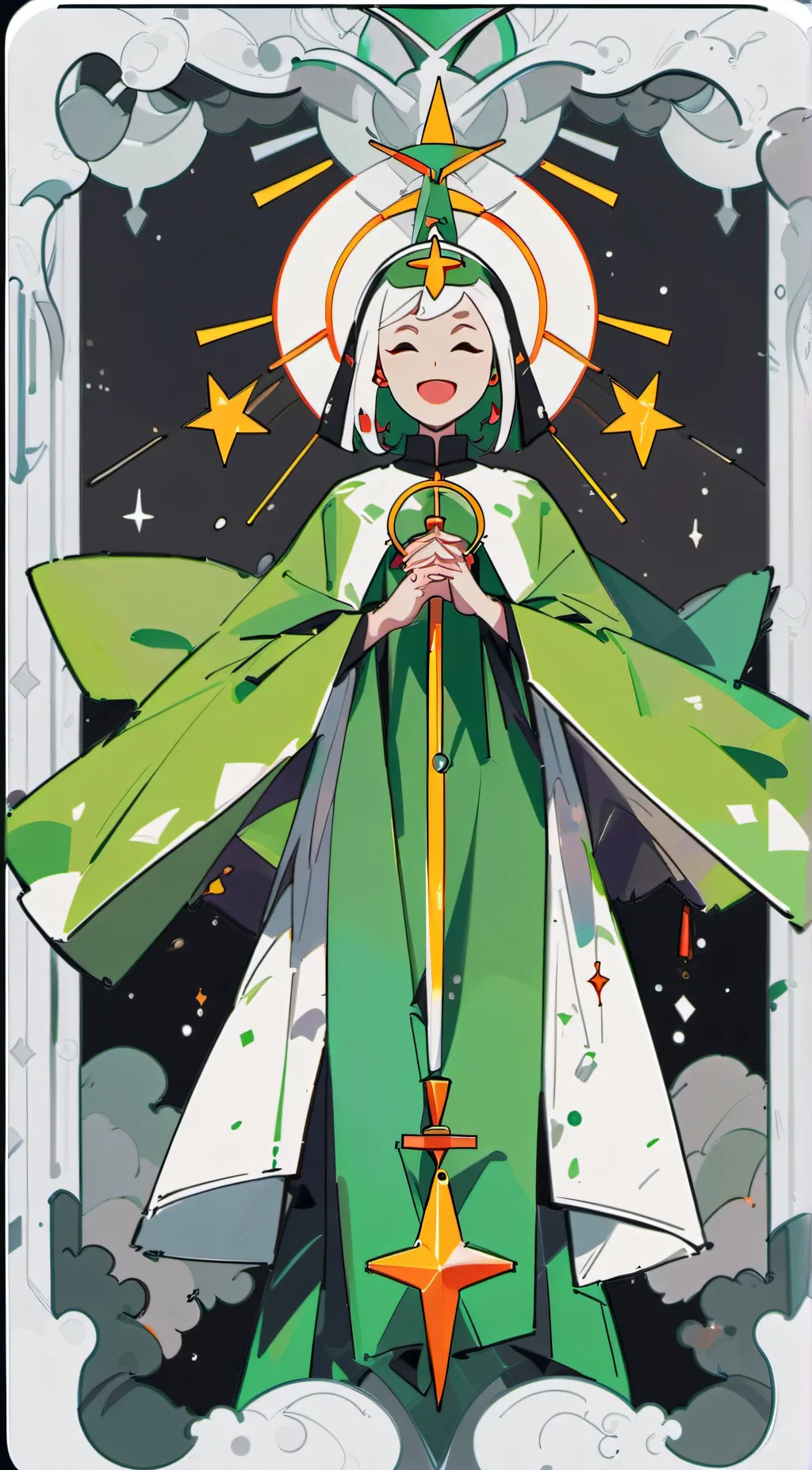 ai character: angxl background