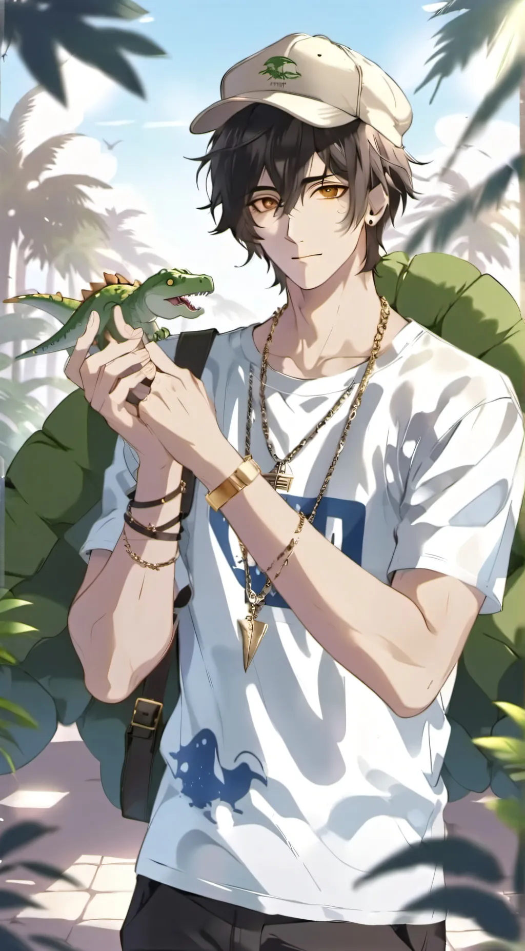 ai character: Max background