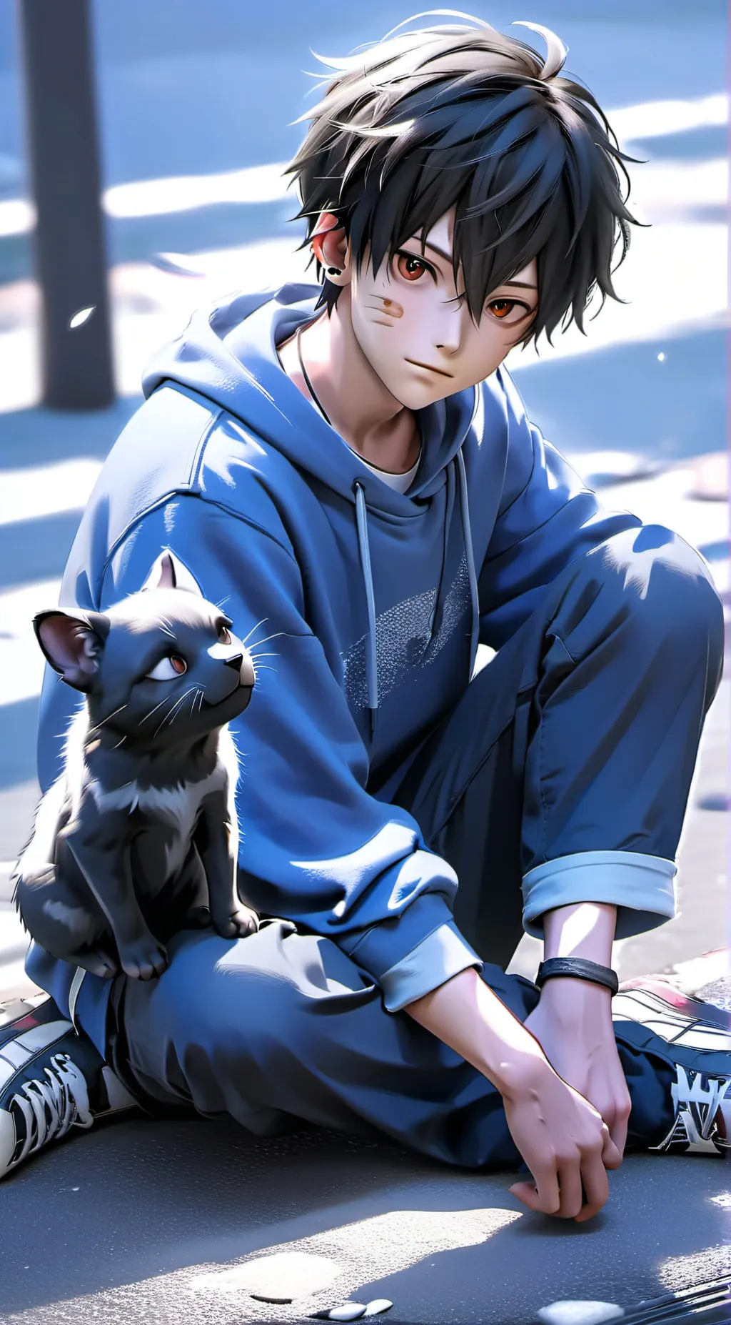 ai character: Simon background