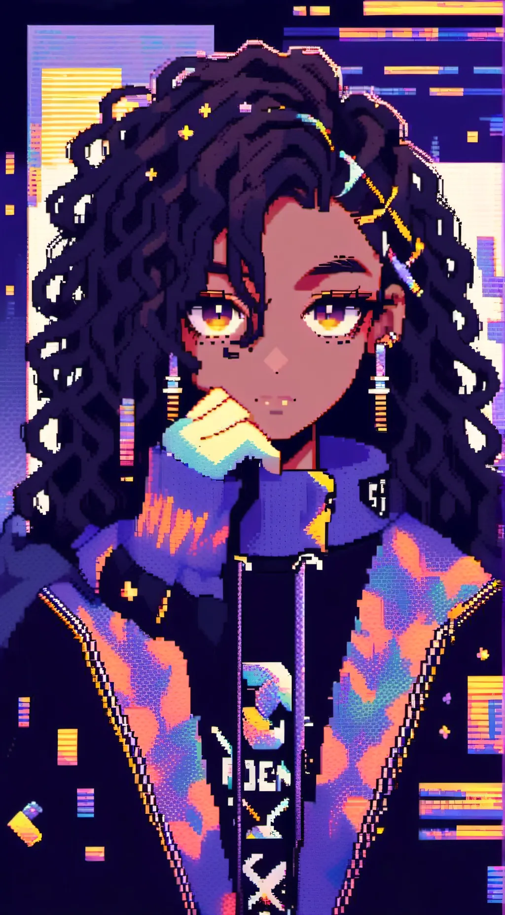 ai character: lia background