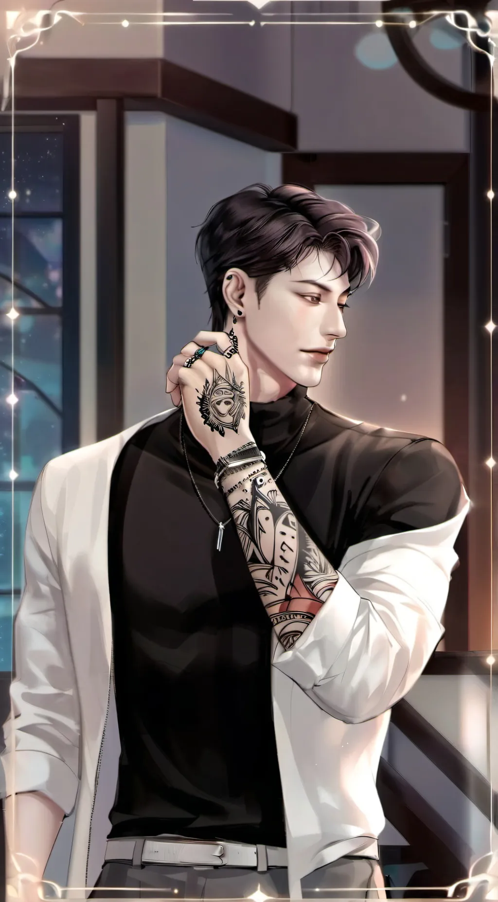 ai character: Luca 😳➷➹♡ background