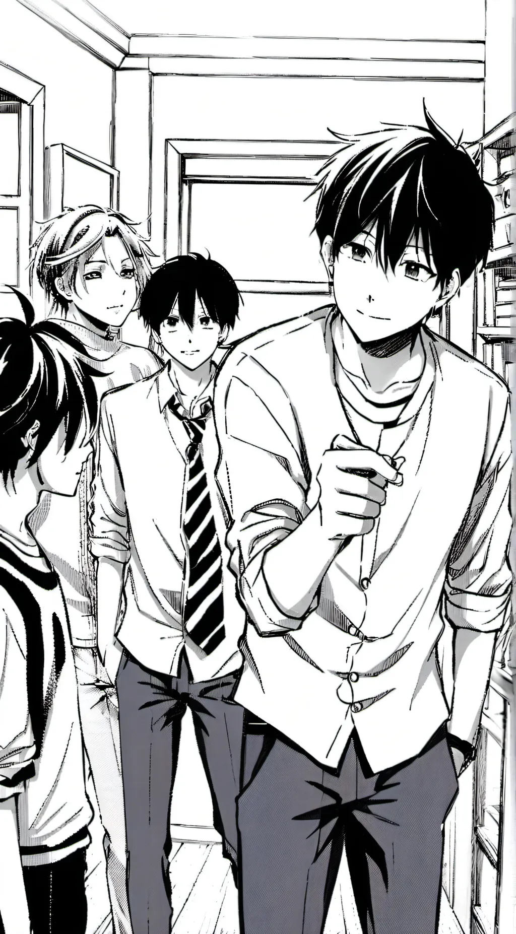 ai character: Stray kids background