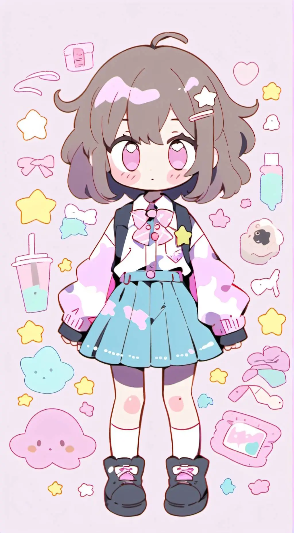 ai character: 🎀⭐Chloe⭐🎀 background