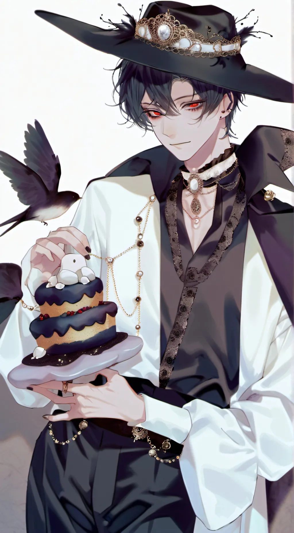 ai character: Demen king background