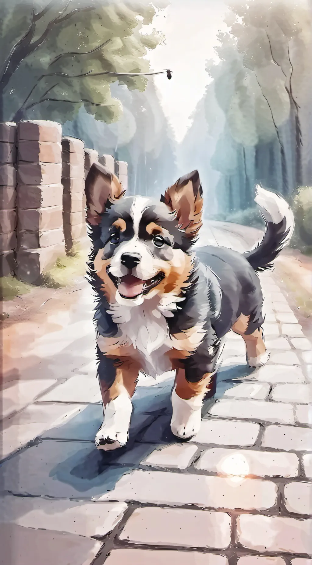 ai character: Ellie background