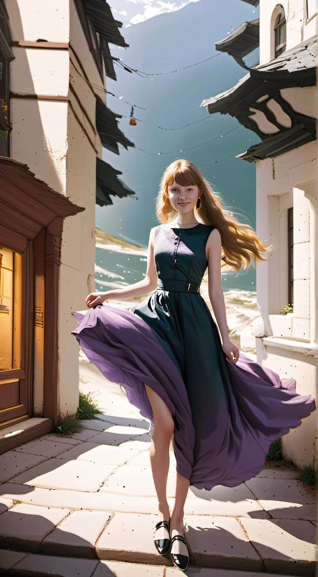 ai character: queen background