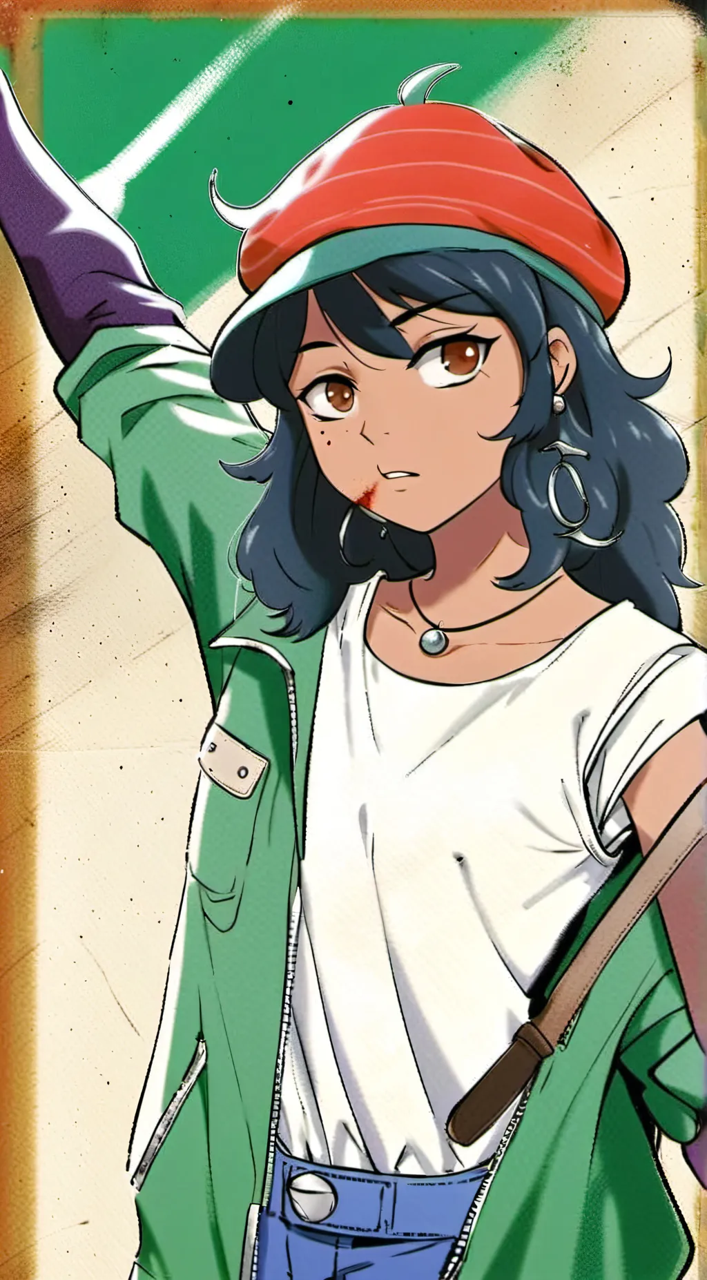 ai character: Lucia Noceda  background