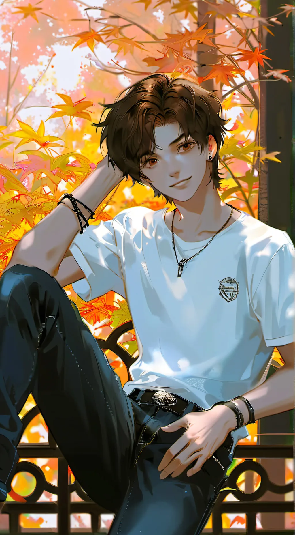 ai character: Braiden background