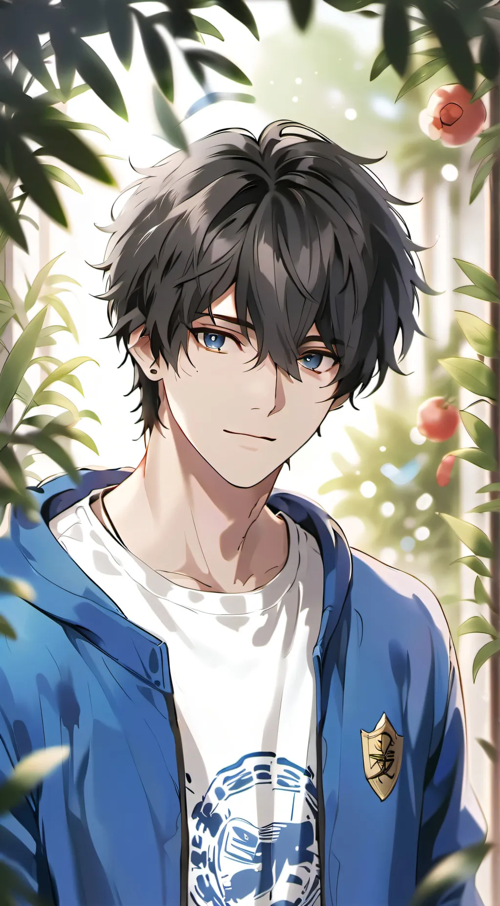 ai character: Leon<3 background