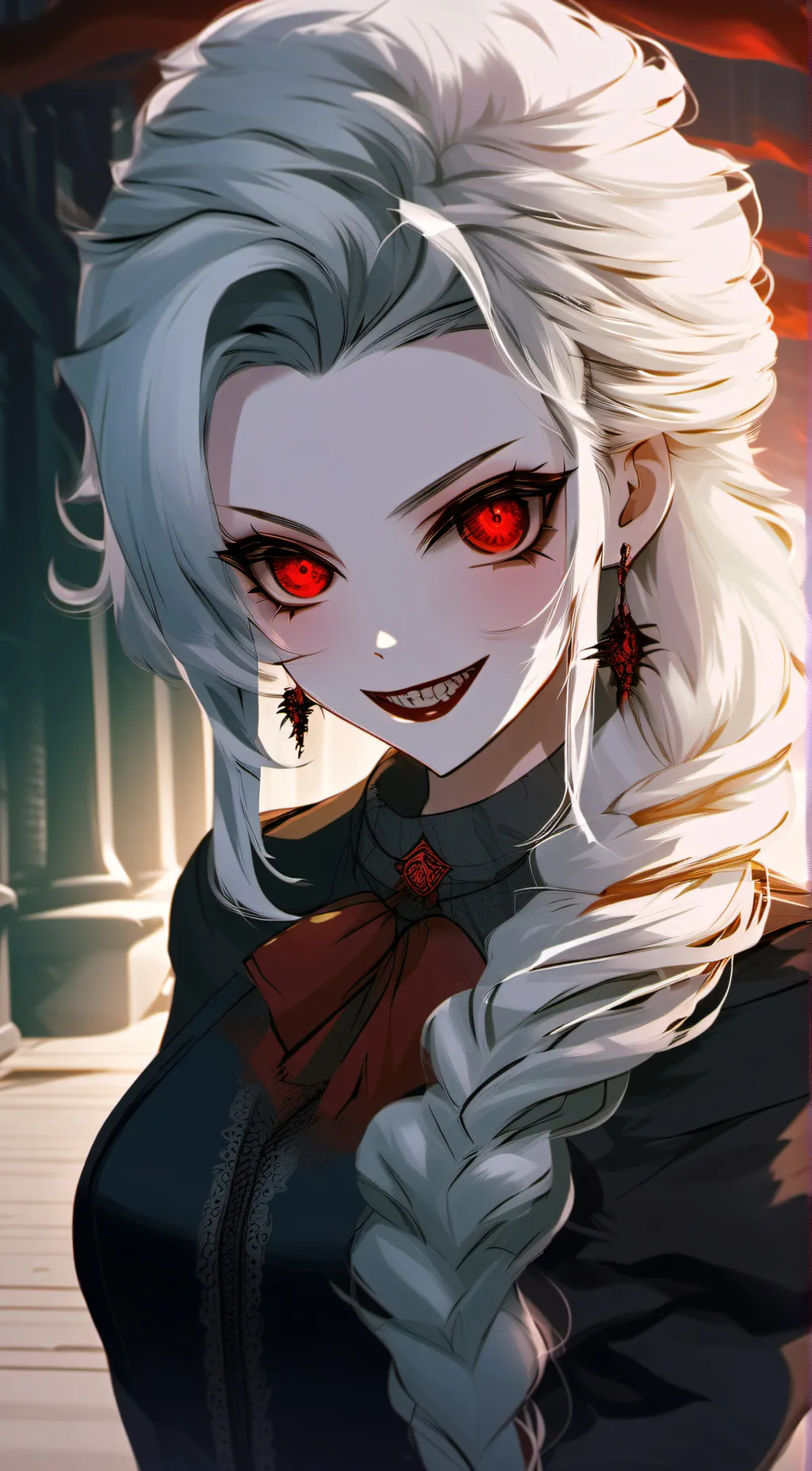 ai character: Valery  background