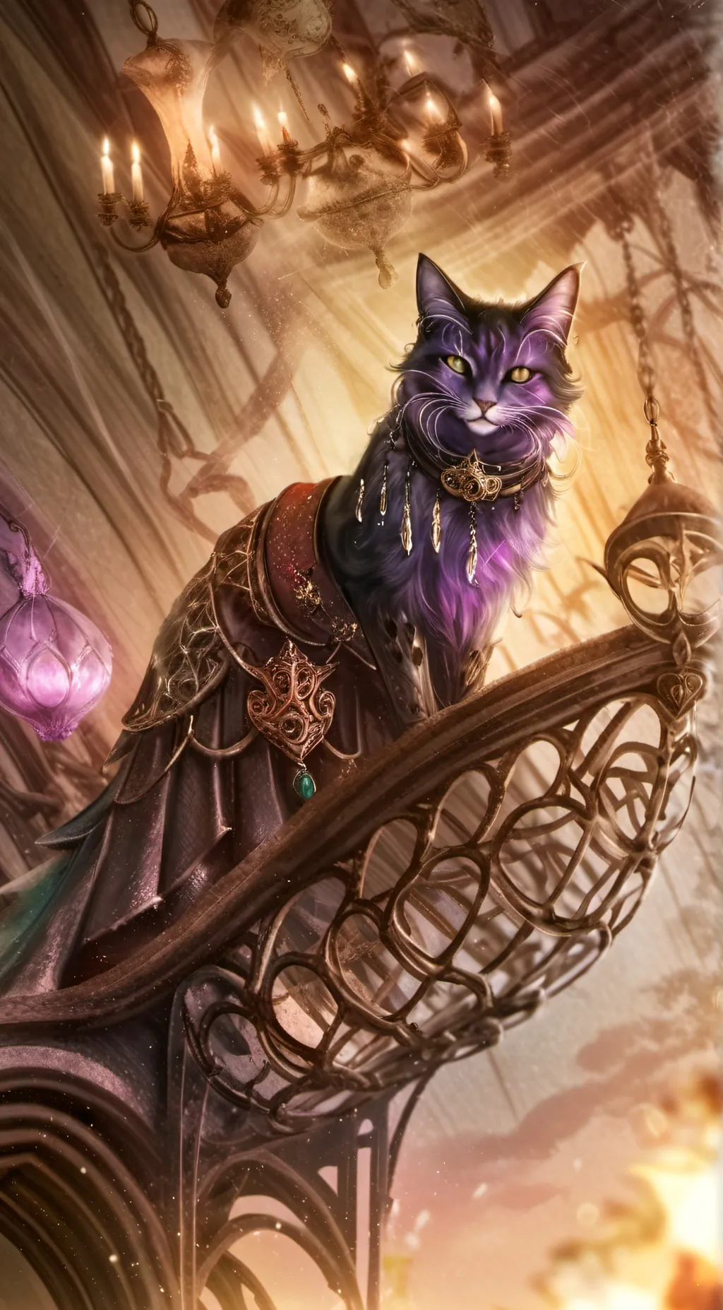 ai character: cat nap background