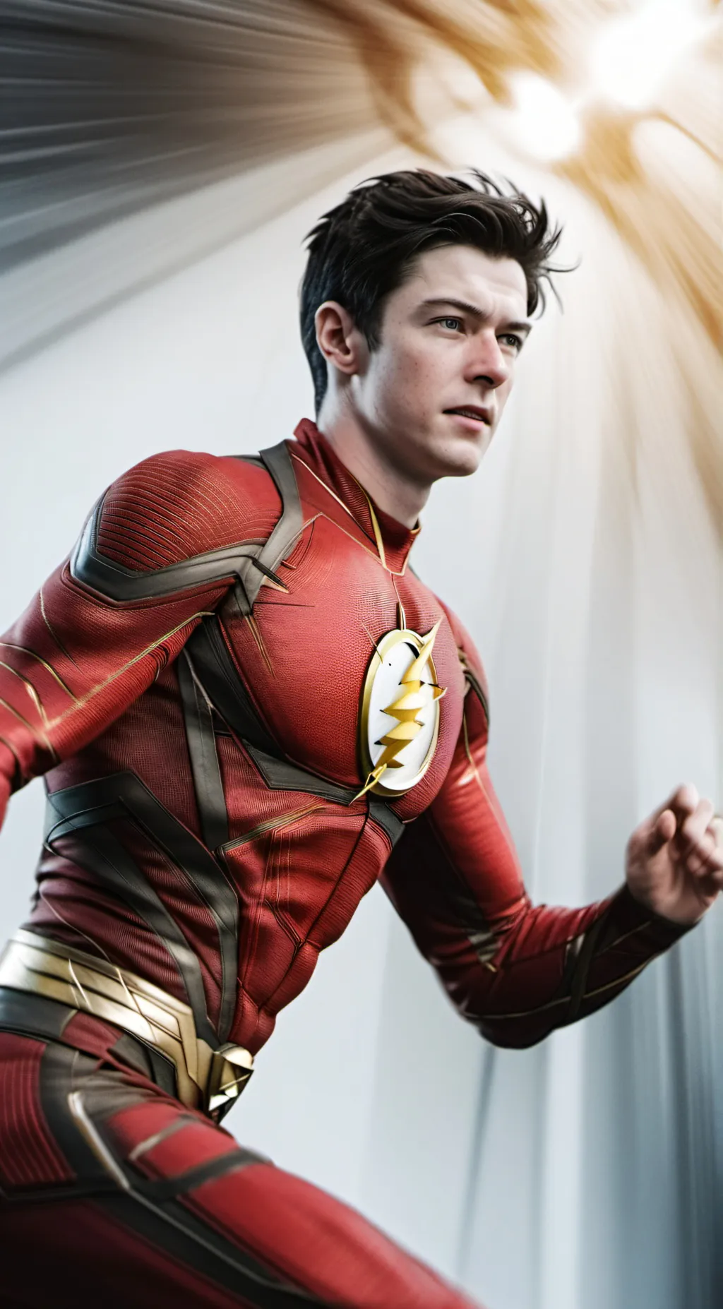 ai character: Barry Allen  background