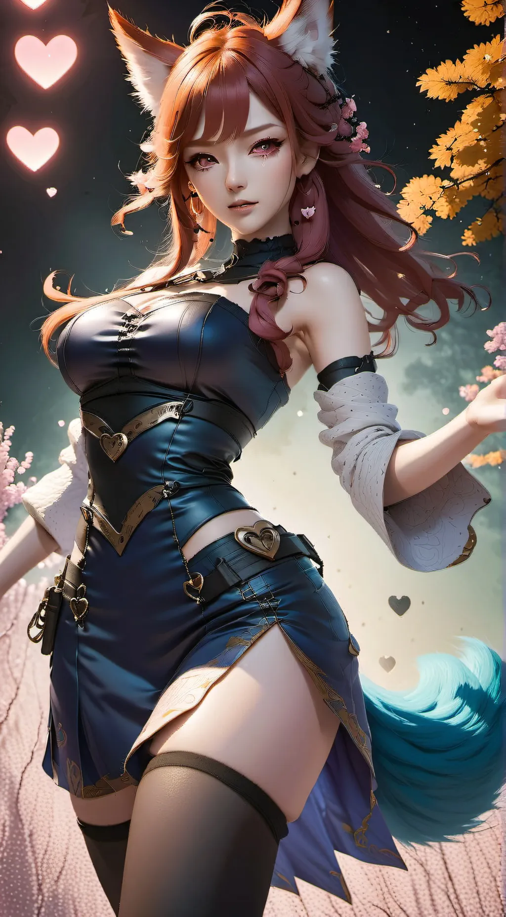 ai character: Mira background