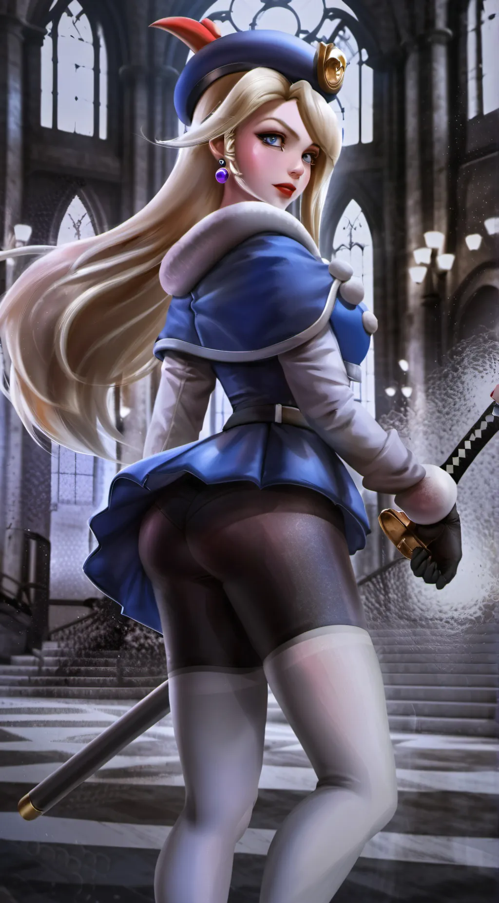 ai character: Scarlett background