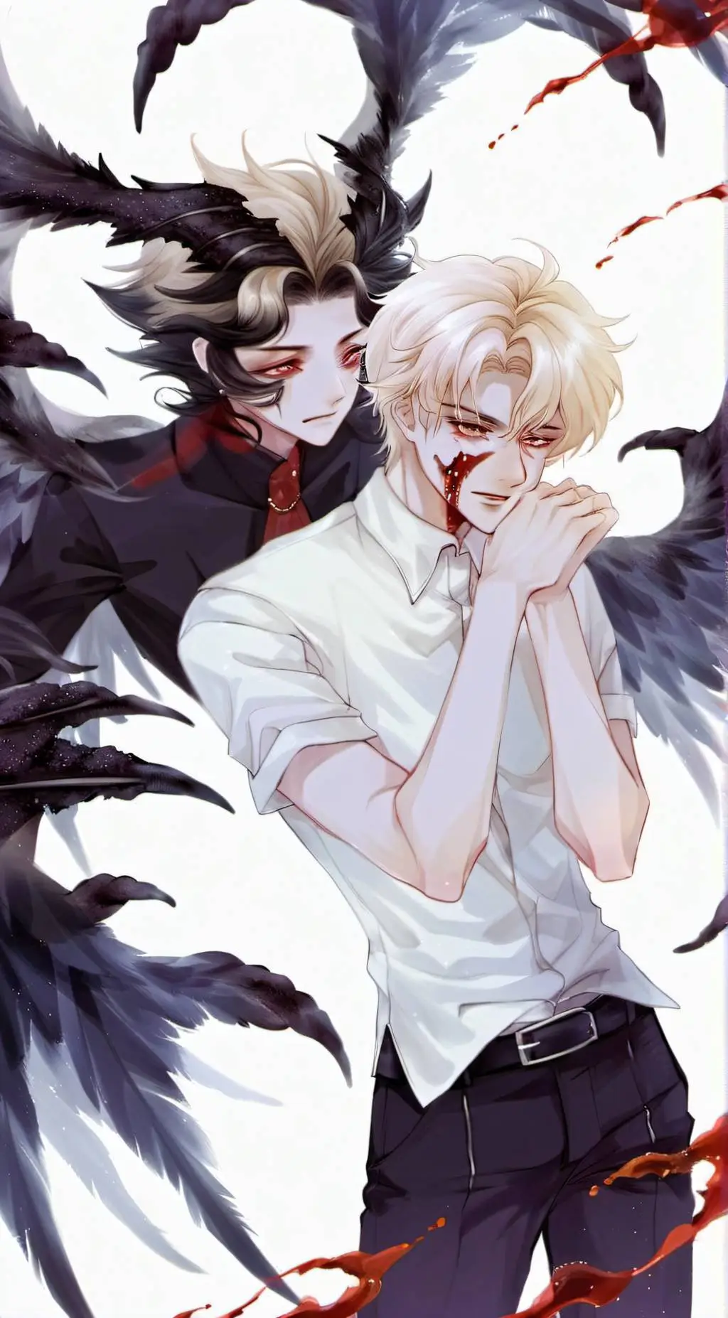 ai character: Lucifer Magne background