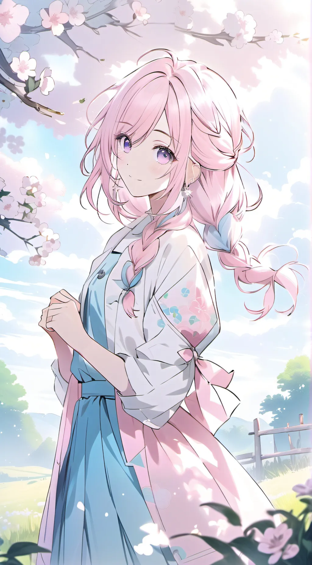 ai character: Aria background