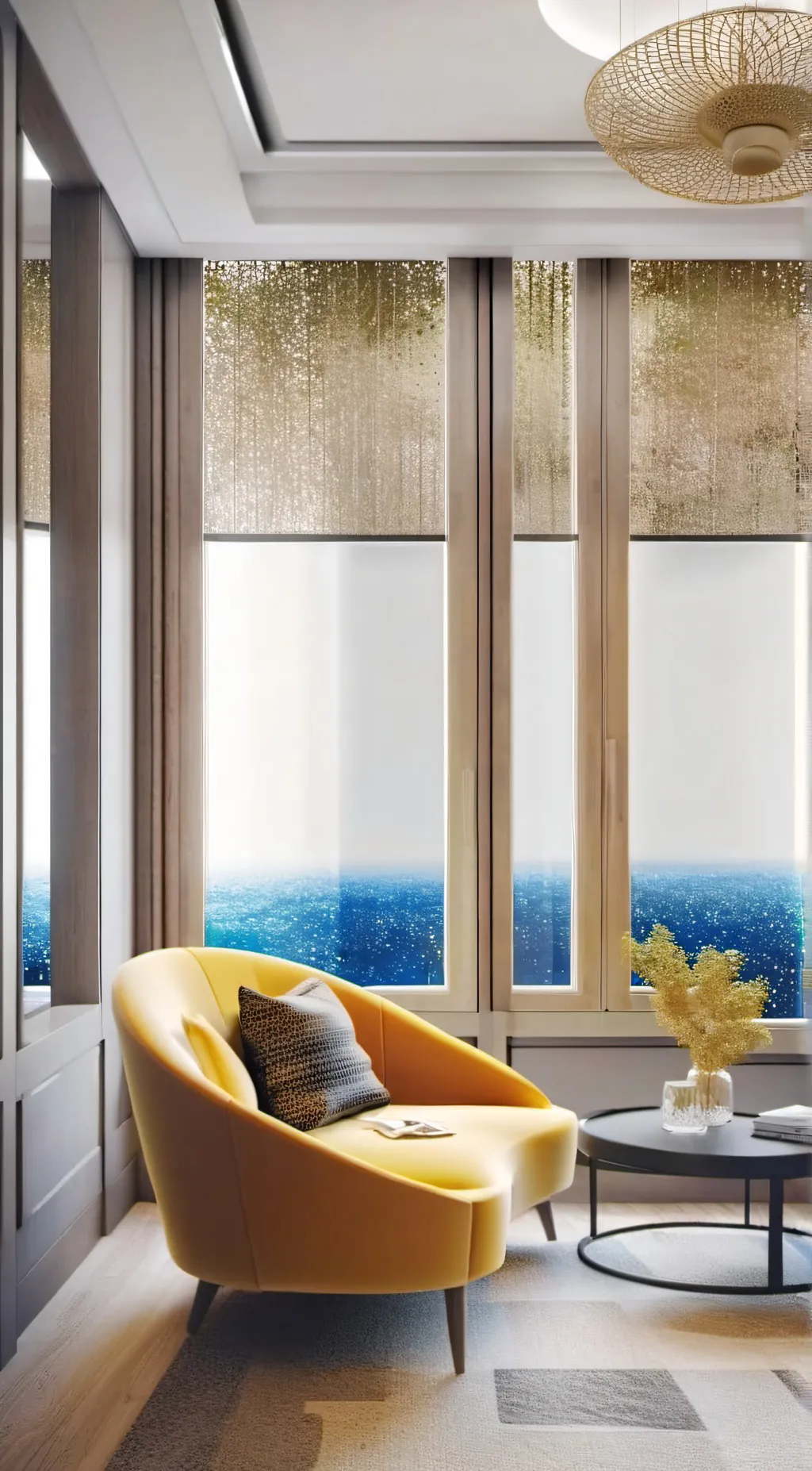 ai character: smileing critters  background