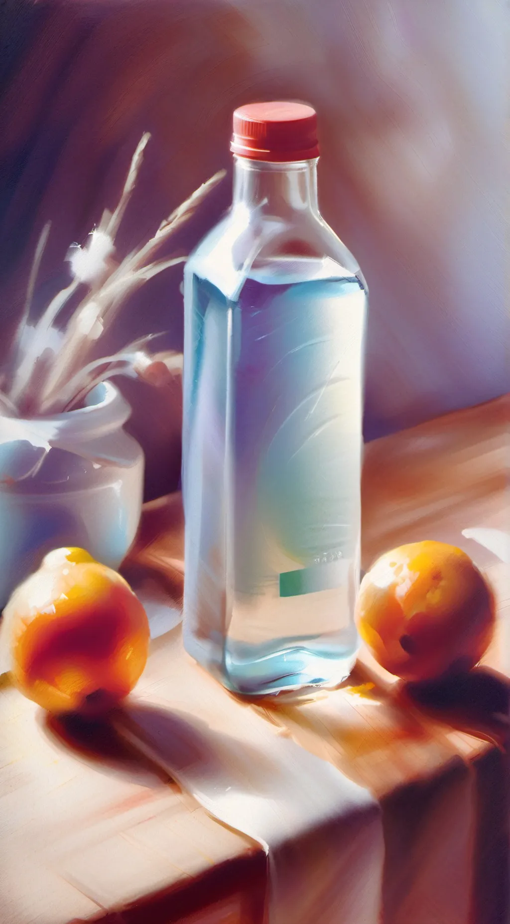 ai character: drink water 🌊 background