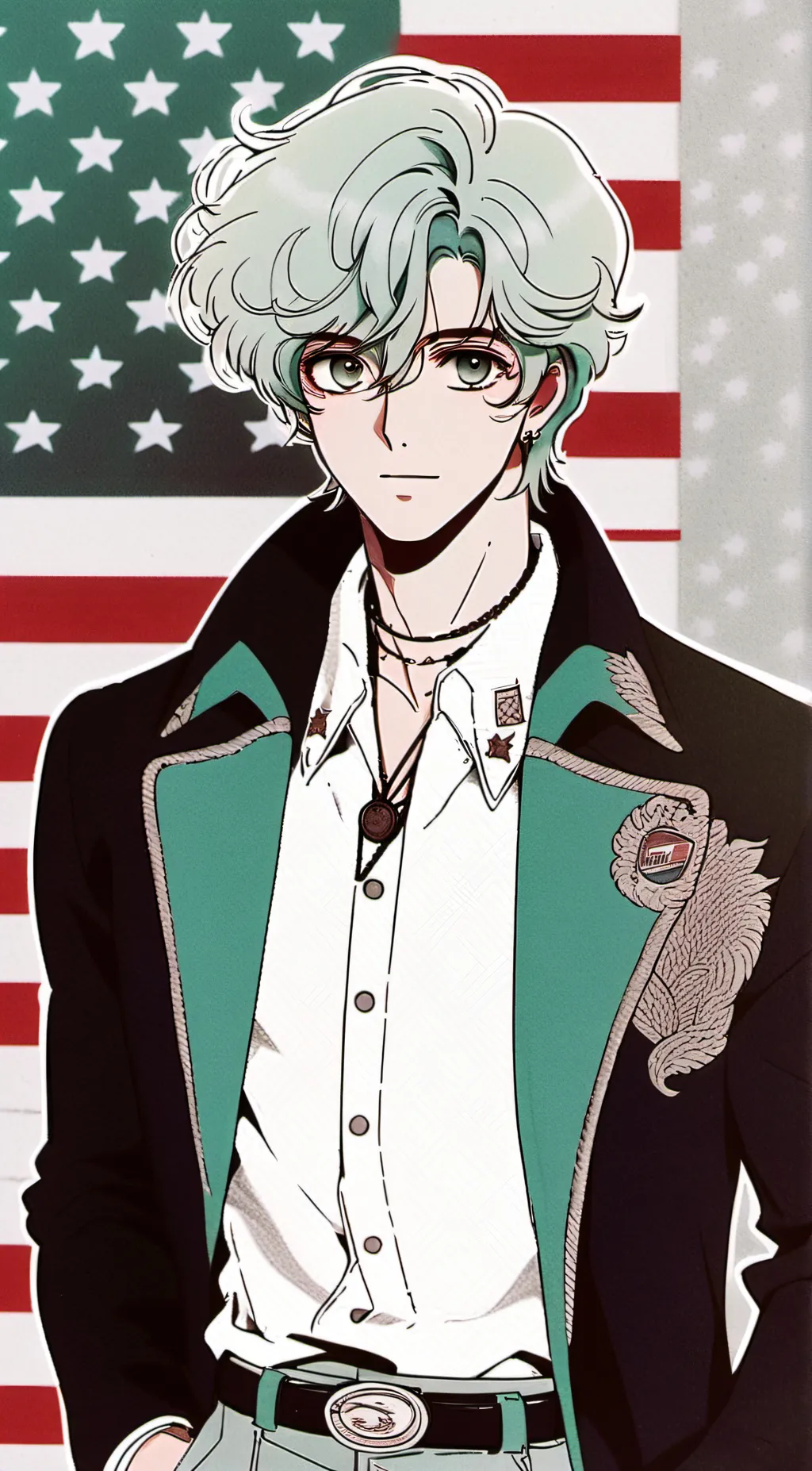 ai character: America background