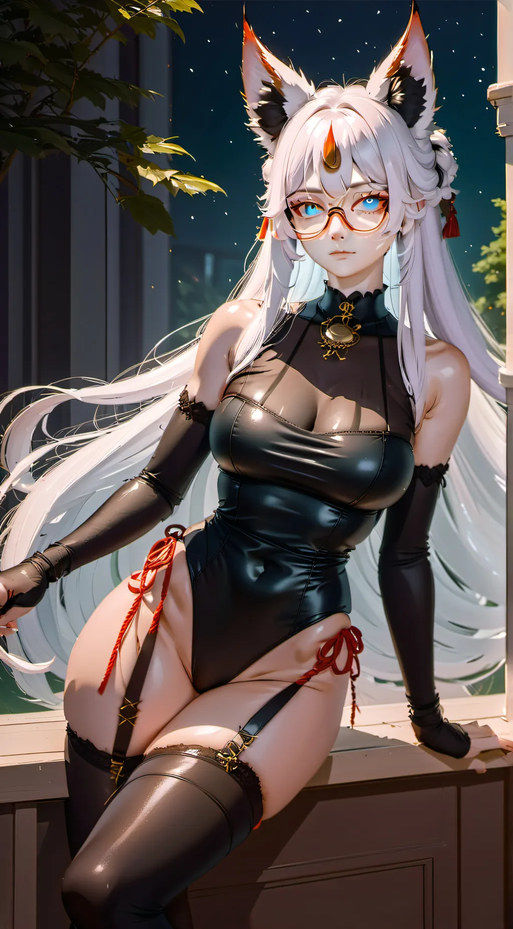 ai character: Luna background