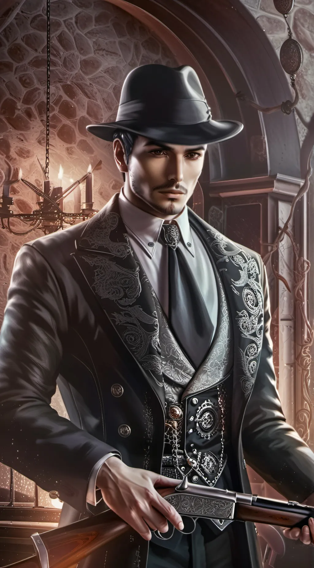 ai character: mafia background