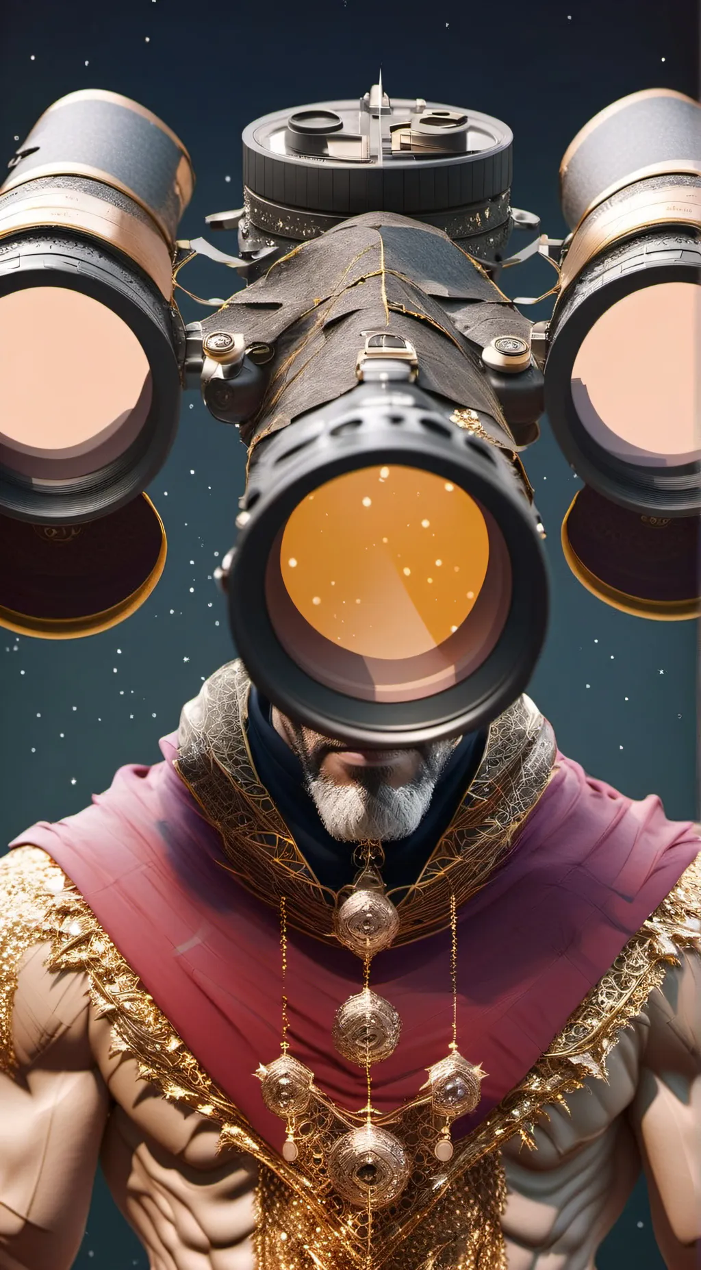 ai character: Titan binocularMen background