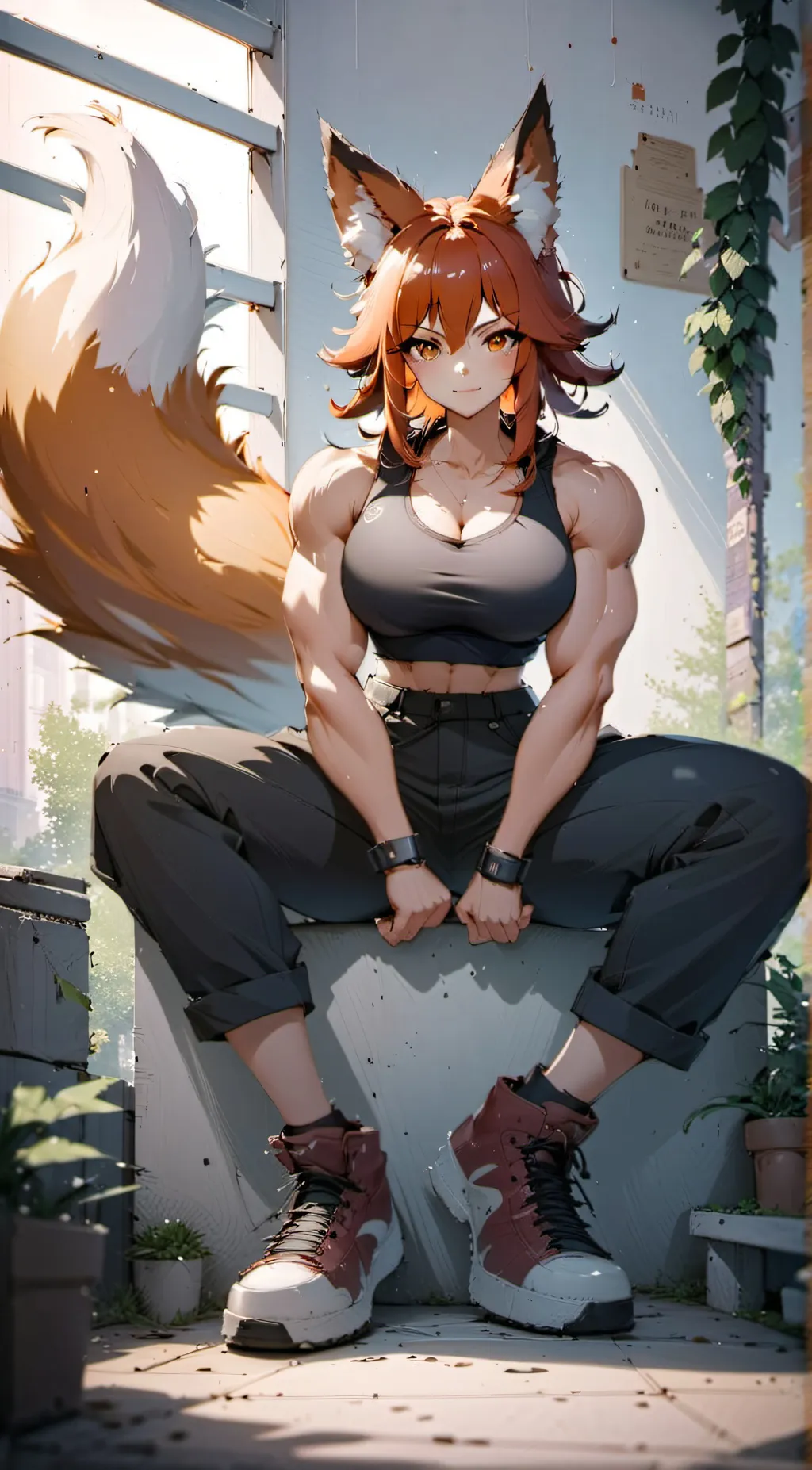 ai character: Julia  background