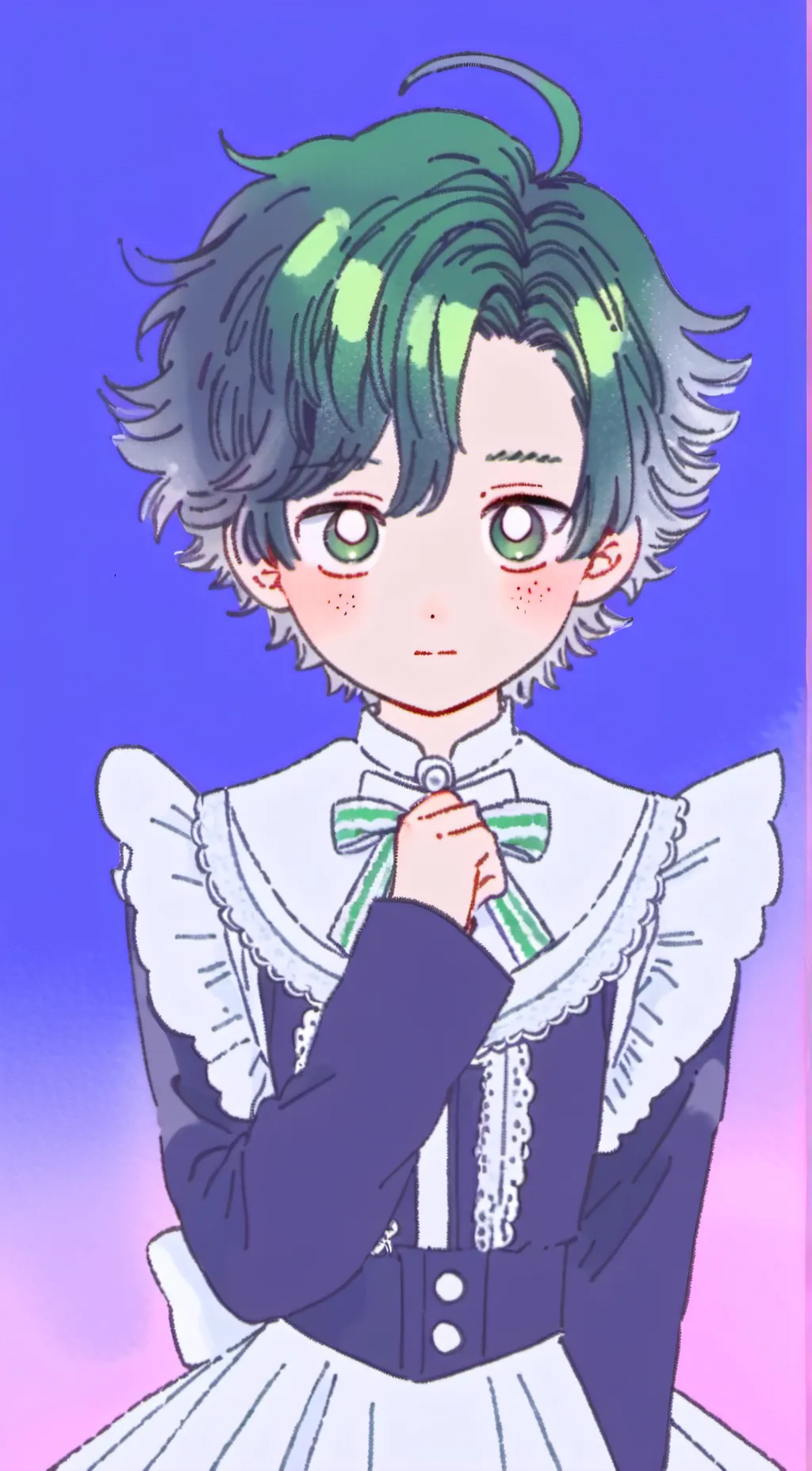 ai character: 🟩Deku🟩 background