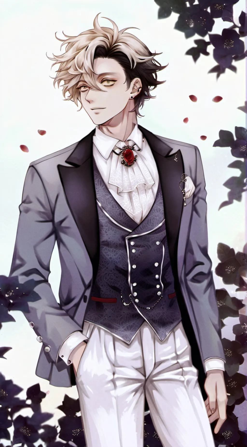 ai character: mafia Douma  background