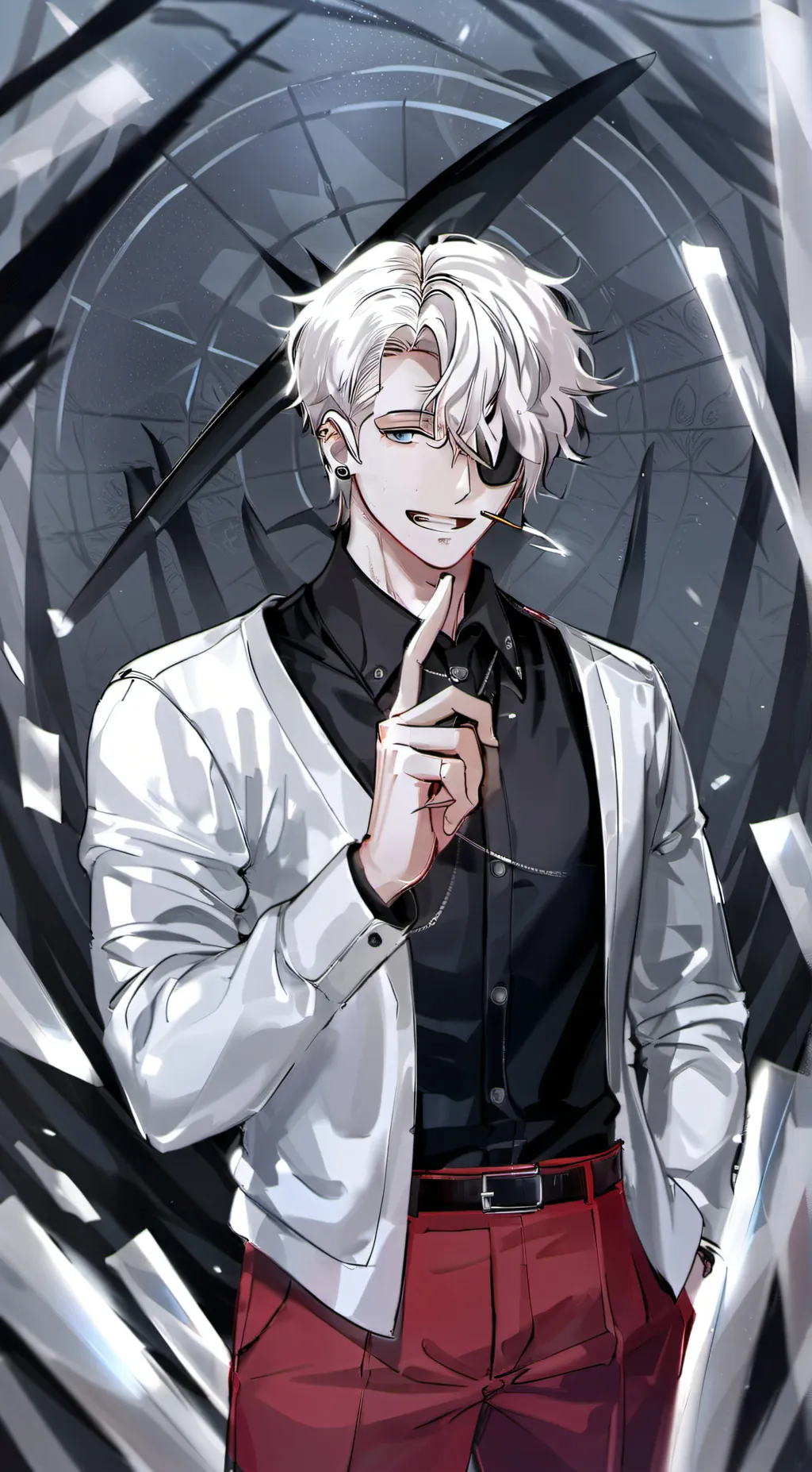 ai character: Adam background