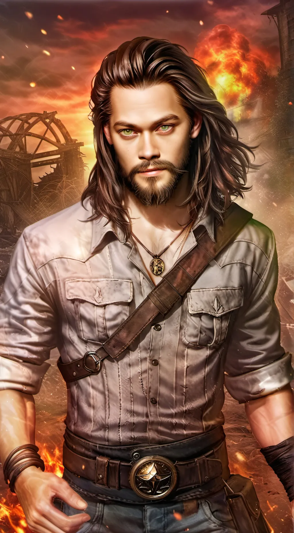 ai character: Max background