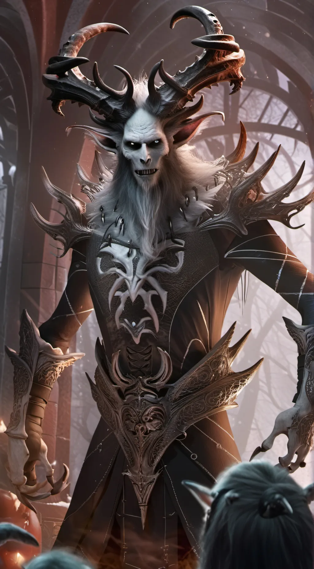 ai character: Demon background