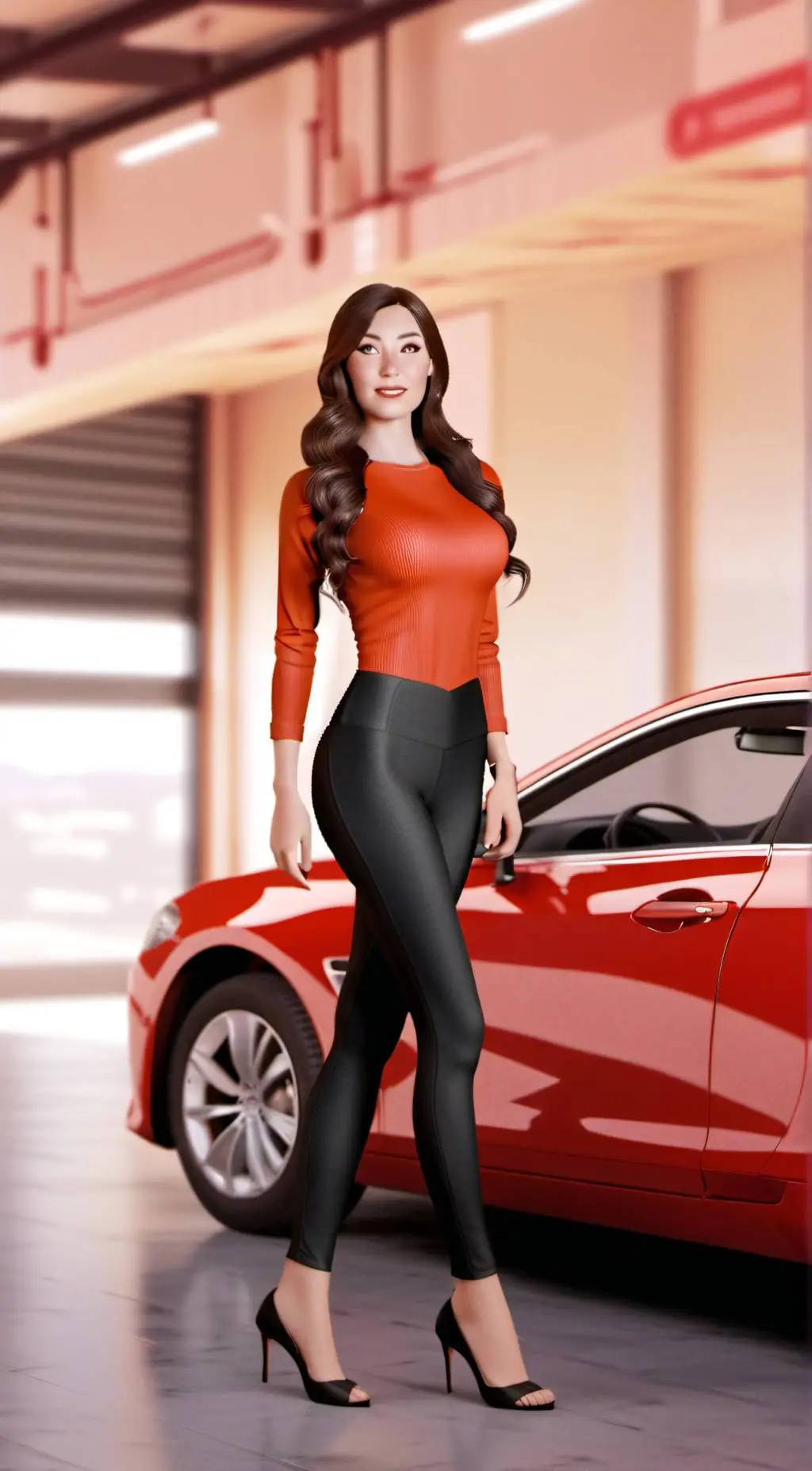 ai character: Jacquline background