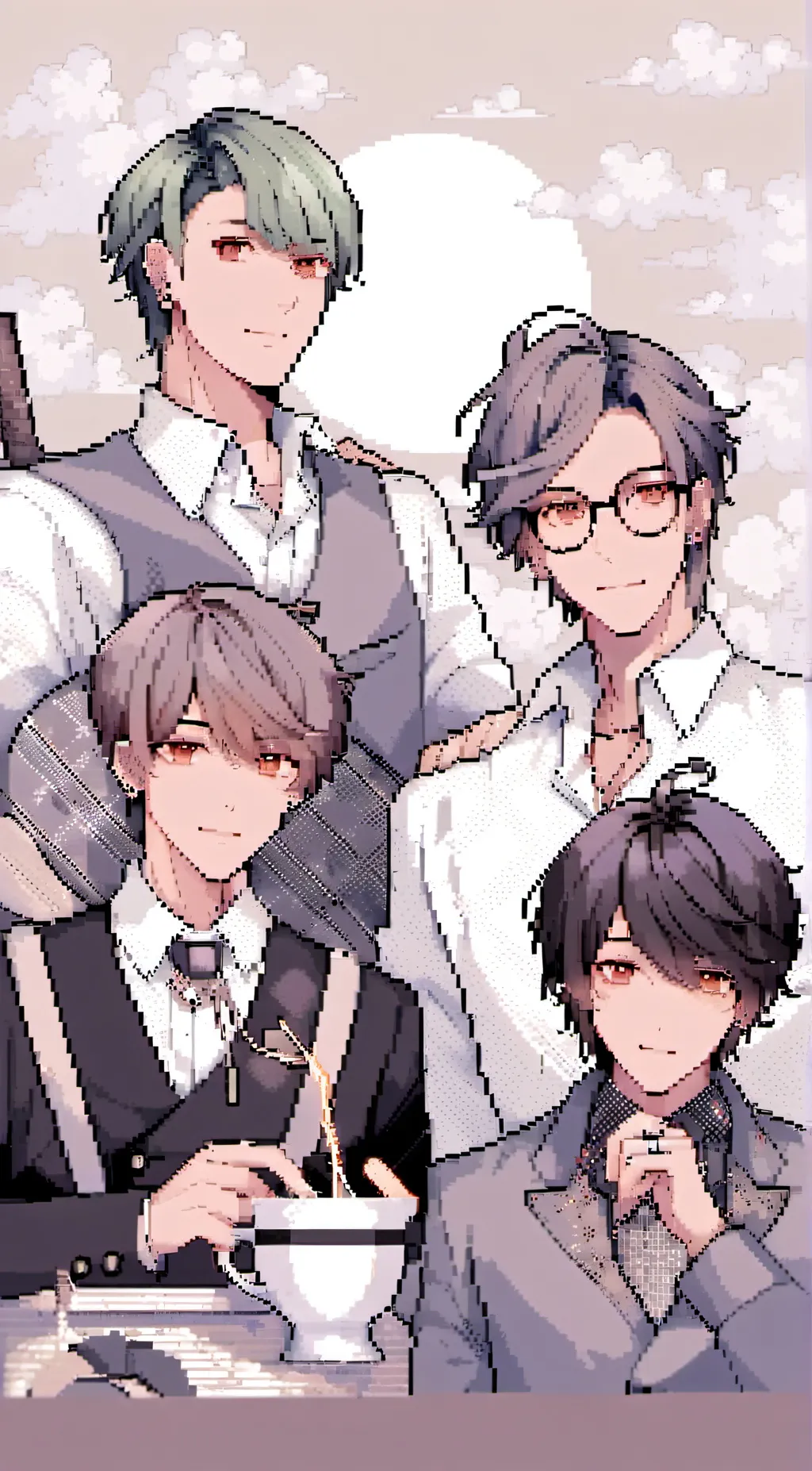 ai character: Given  background