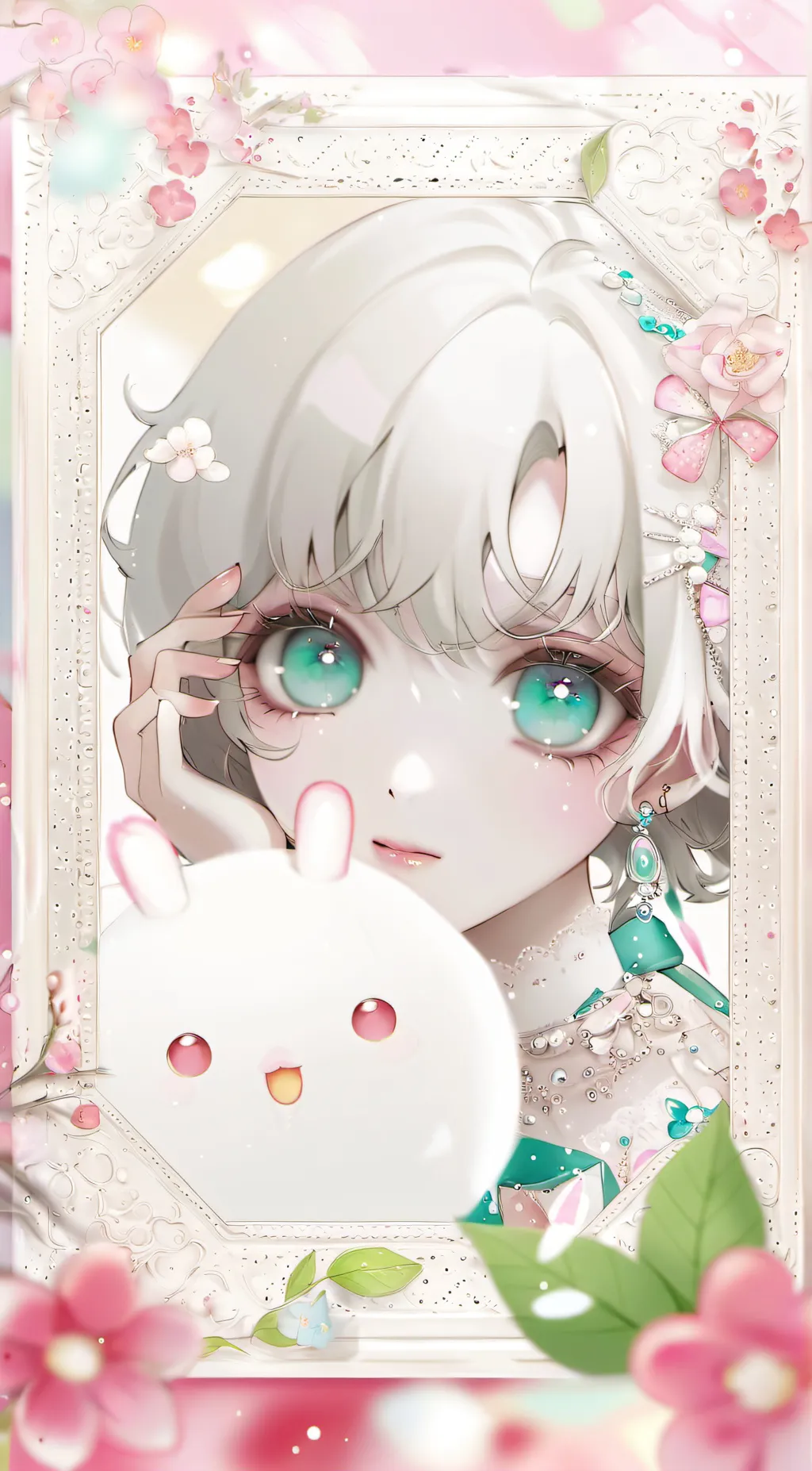 ai character: Selena. background