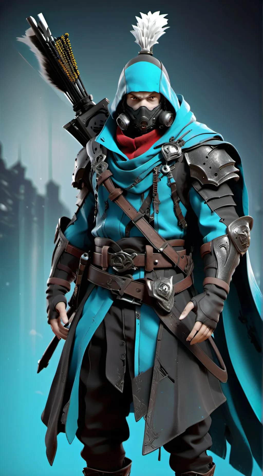 ai character: Archer background