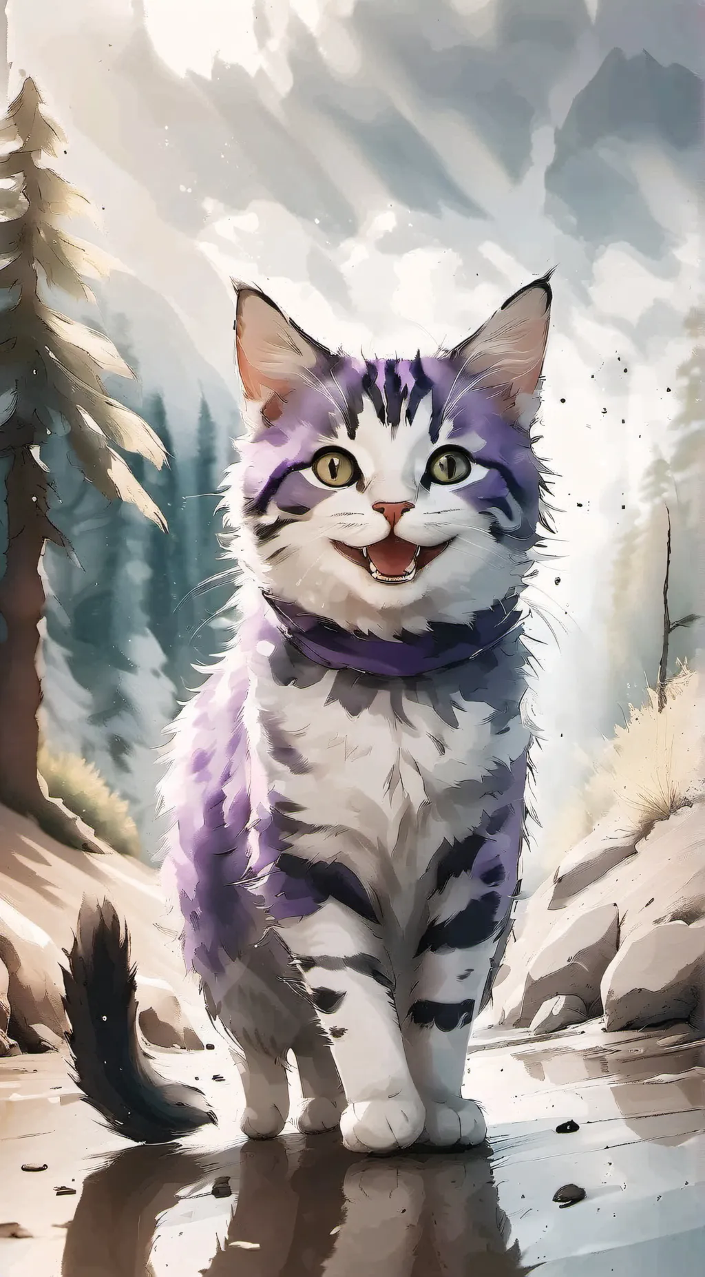 ai character: Catnap background