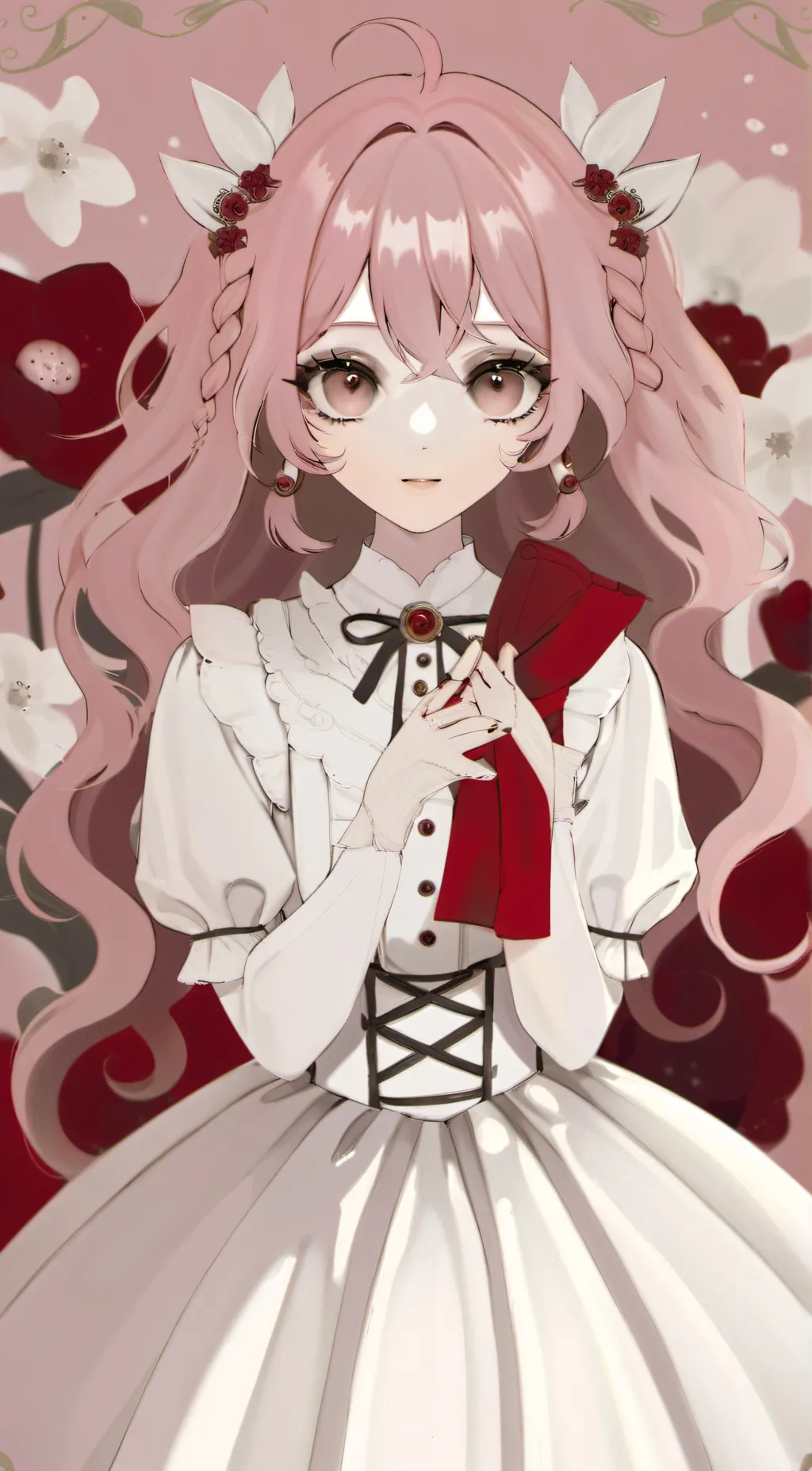 ai character: SOLAR × MOON background