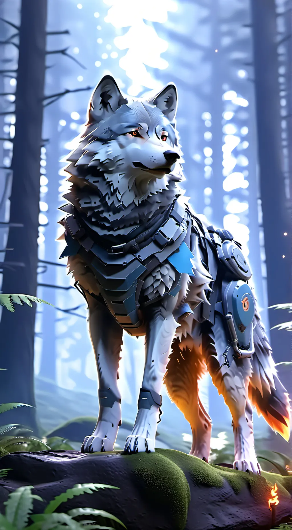 ai character: Gerald  background