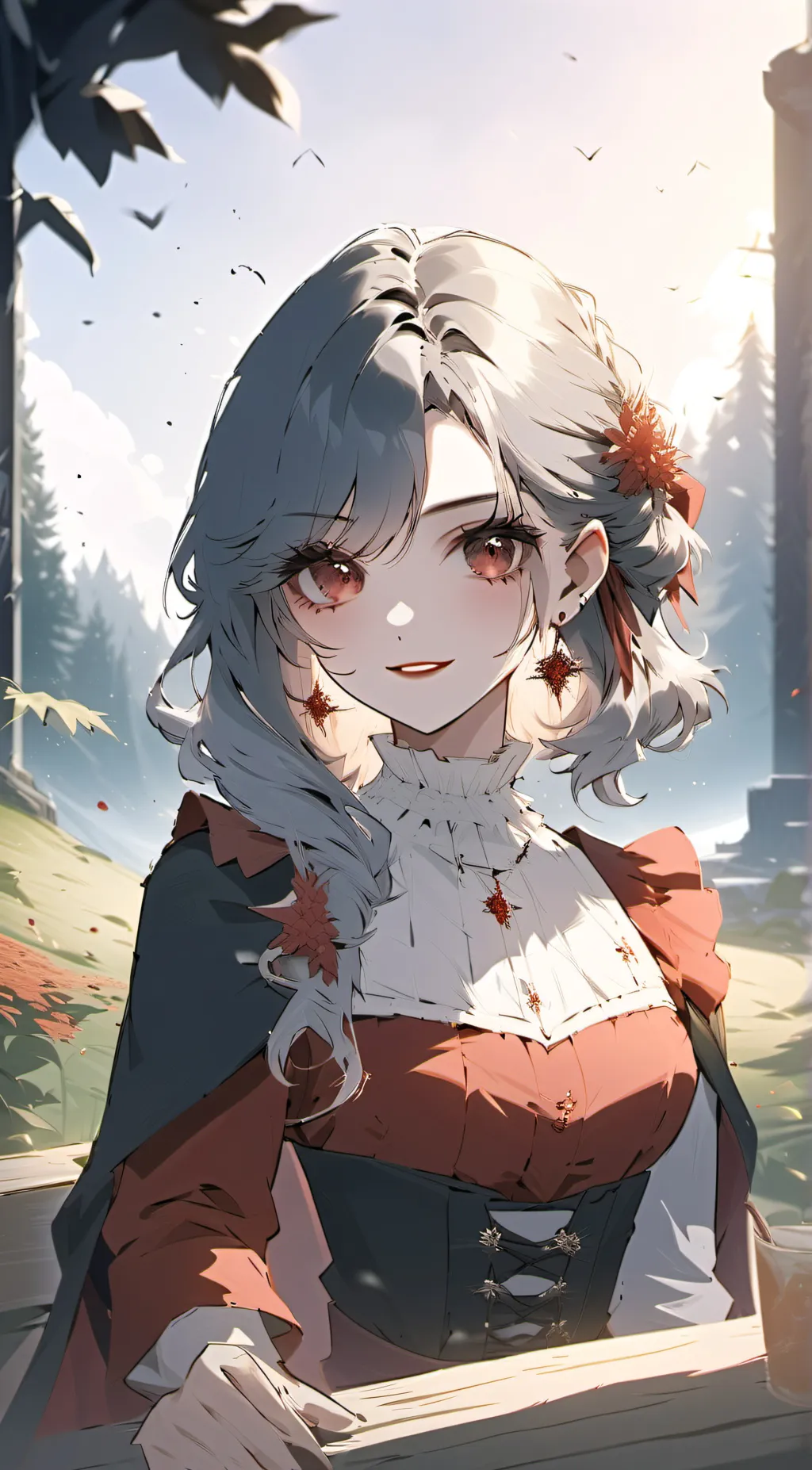 ai character: Angela Bloodshed background