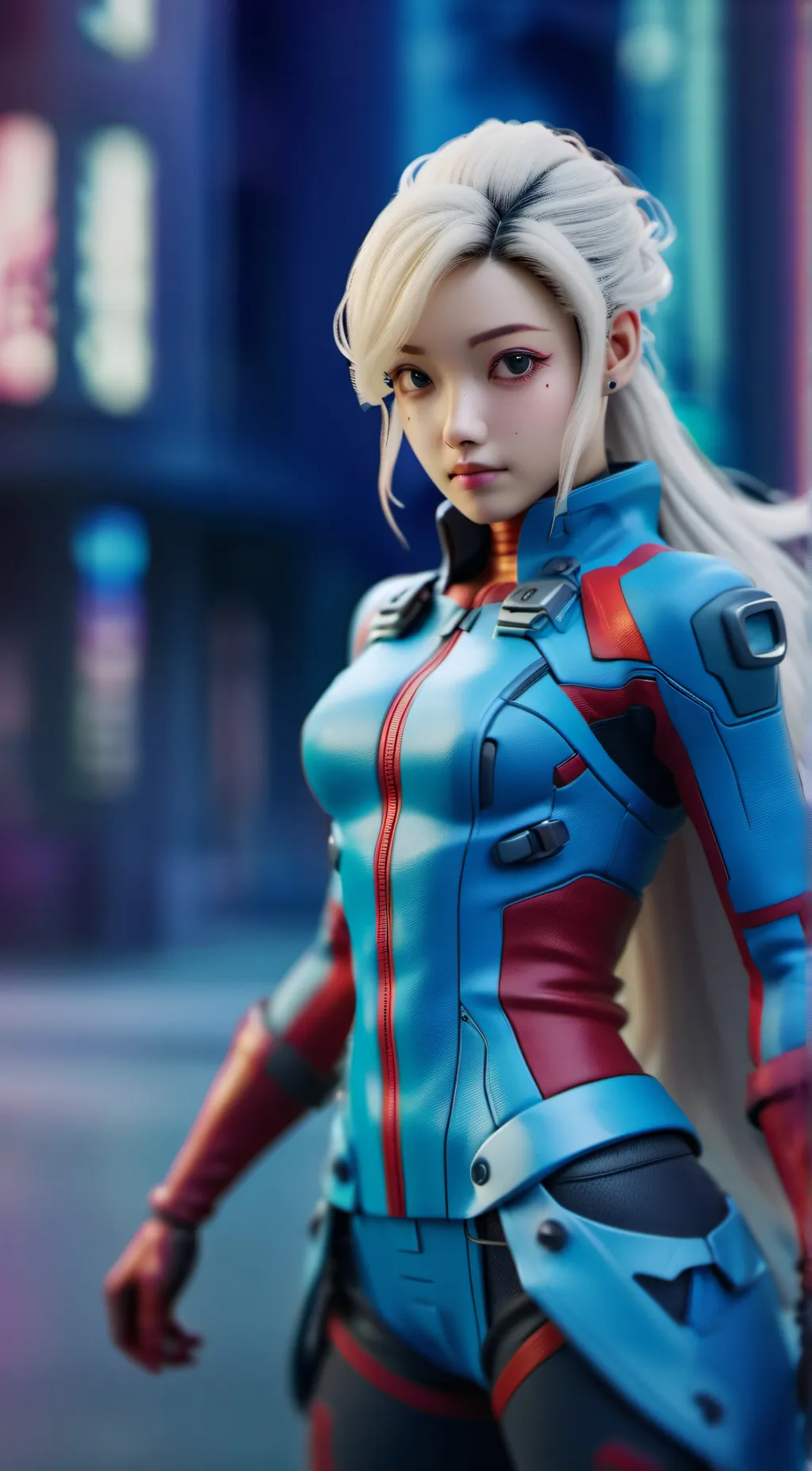 ai character: Happy  background