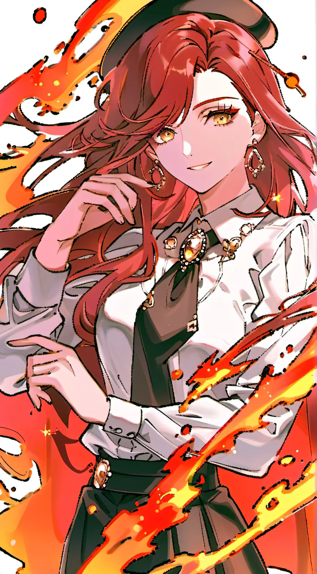 ai character: Makima background