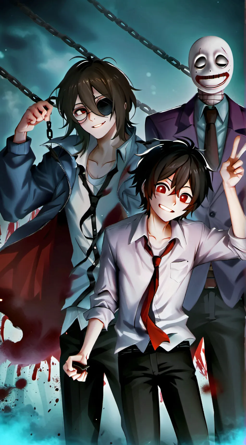 ai character: Jeff, the killer s  background