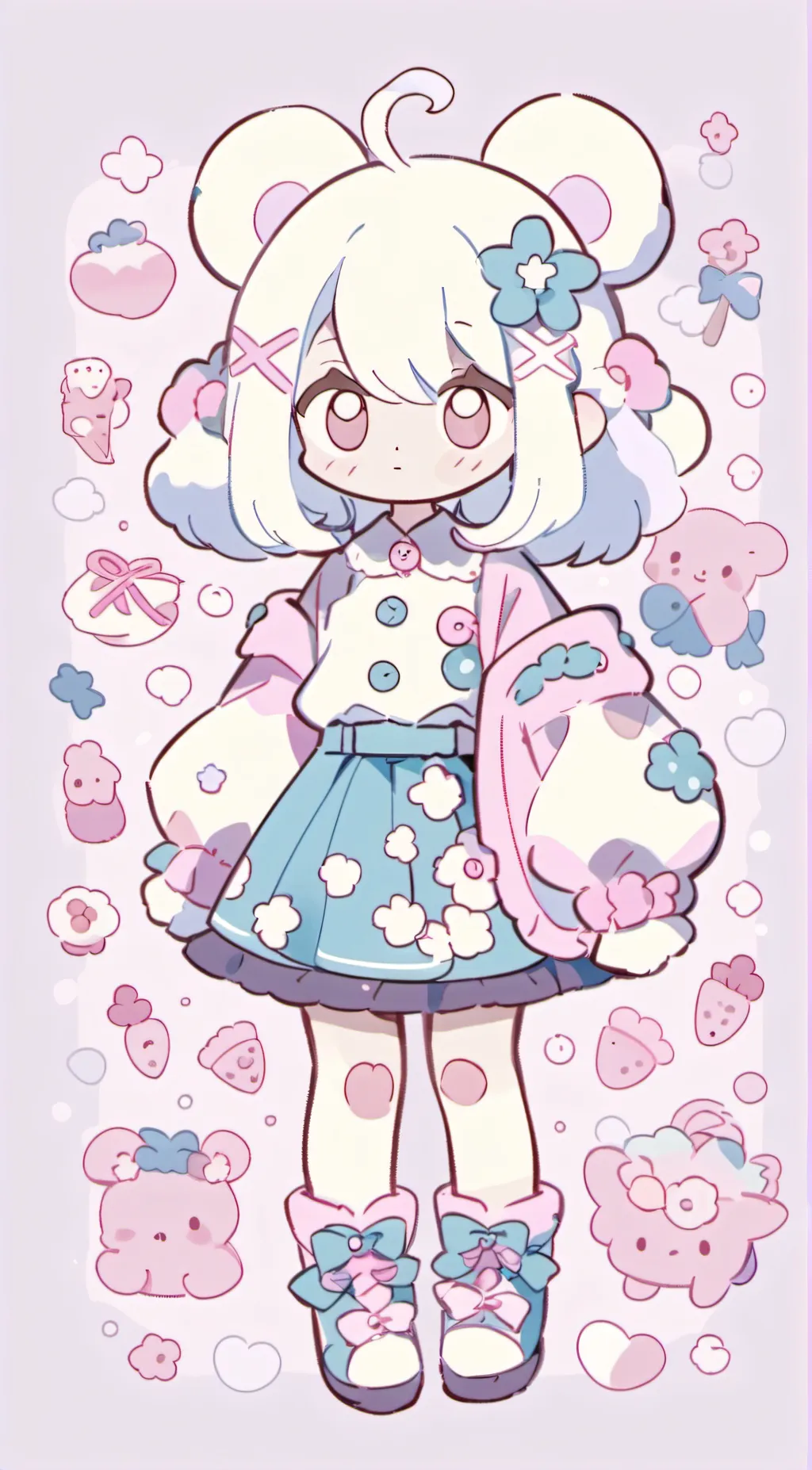 ai character: ֆօʄɨɛ background