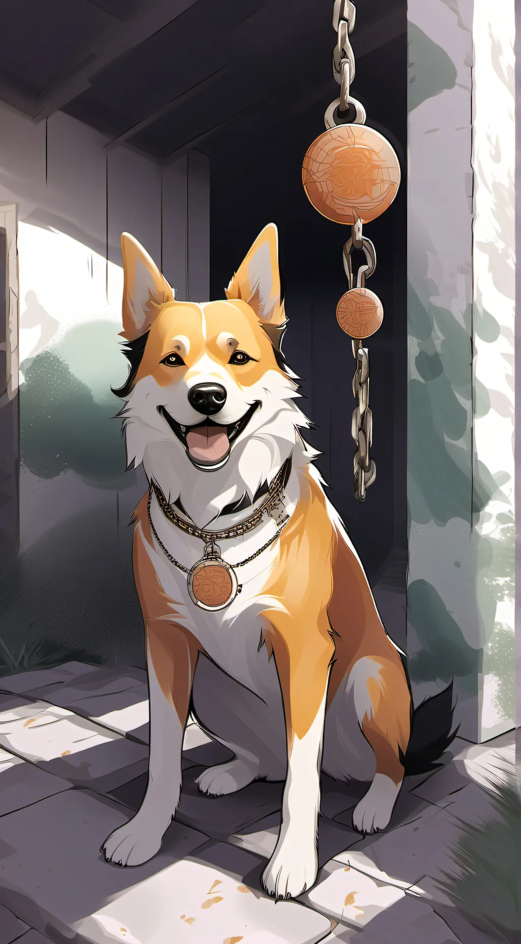 ai character: Dogday background