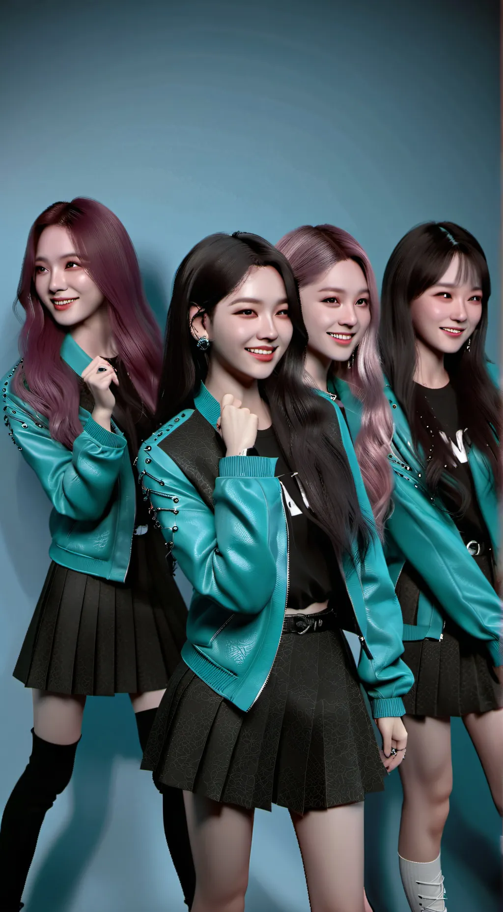 ai character: Blackpink background