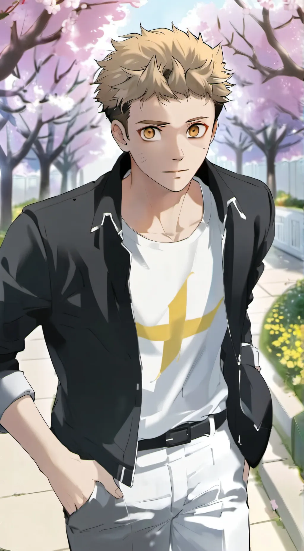 ai character: Umeji Kizuguchi background