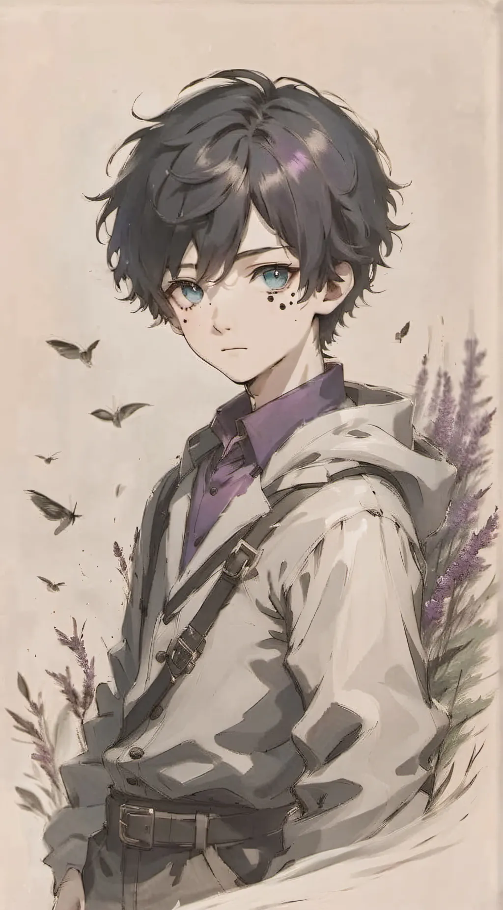 ai character: Dabi x hawks background