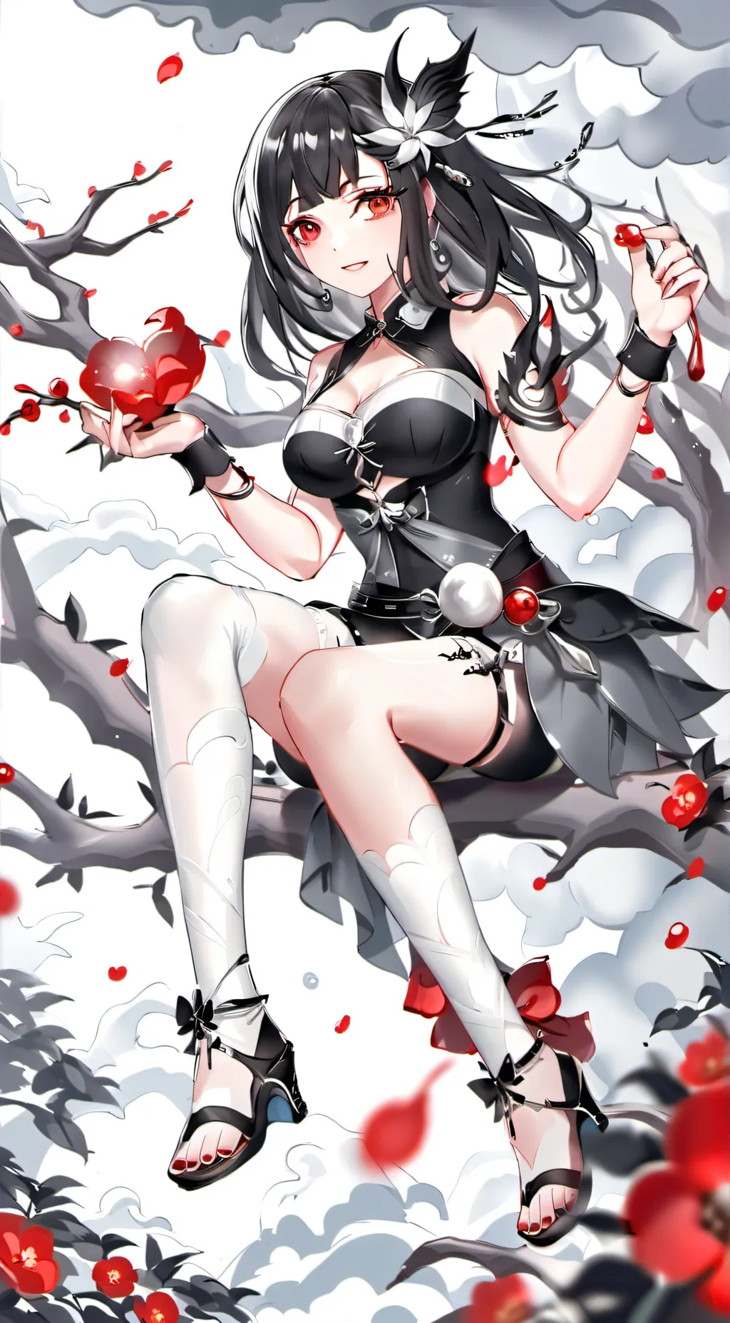 ai character: liliy background