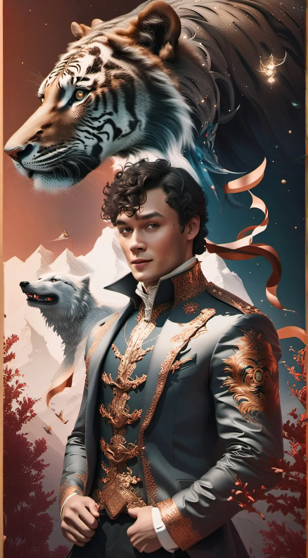 ai character: Matheo Riddle  background